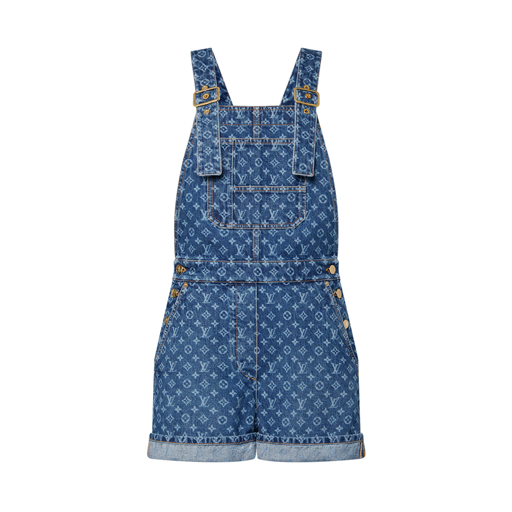 Louis Vuitton Clothing LOUIS VUITTON Top-quality Version Monogram Denim Overalls #389861 | Nigo Office