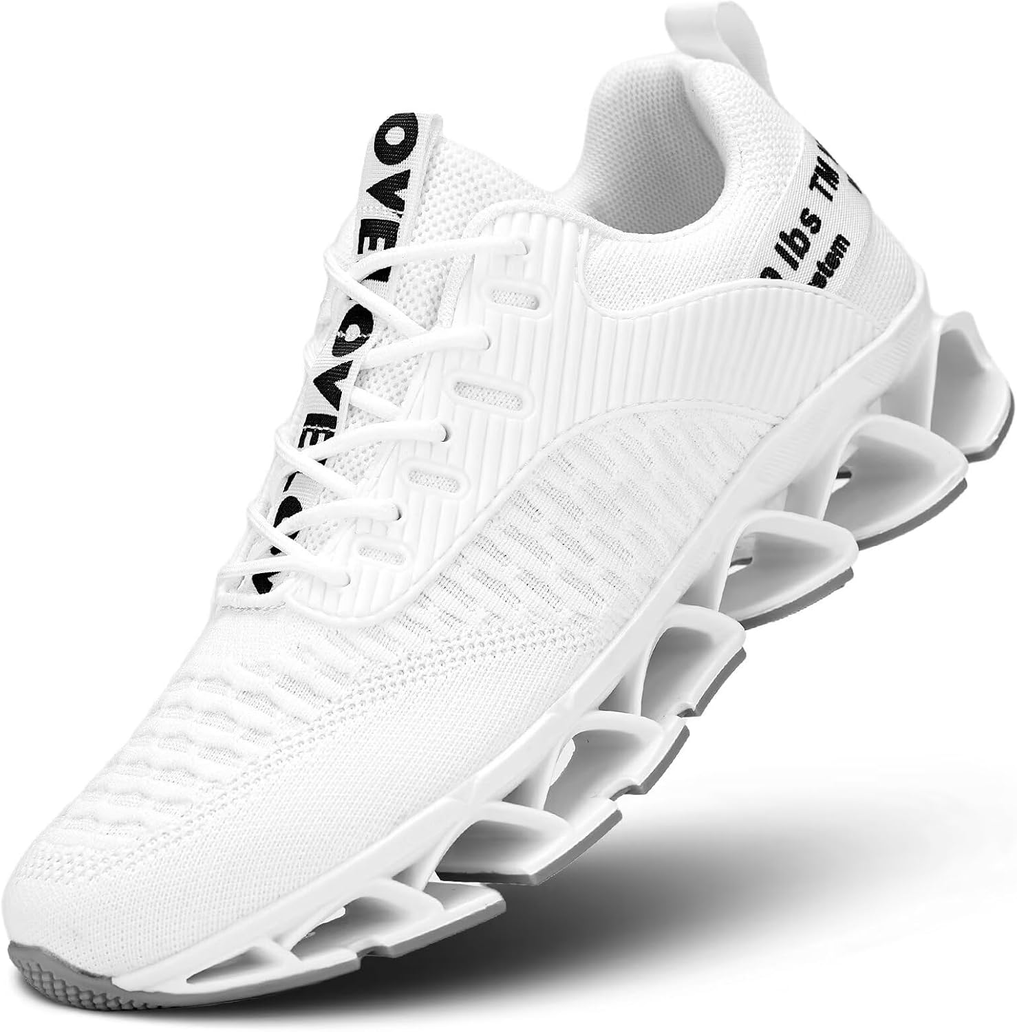Men's Fashion Sneakers Lightweight Breathable Mesh Running Shoes Blade Non Slip Soft Sole Casual Athletic Walking Shoes