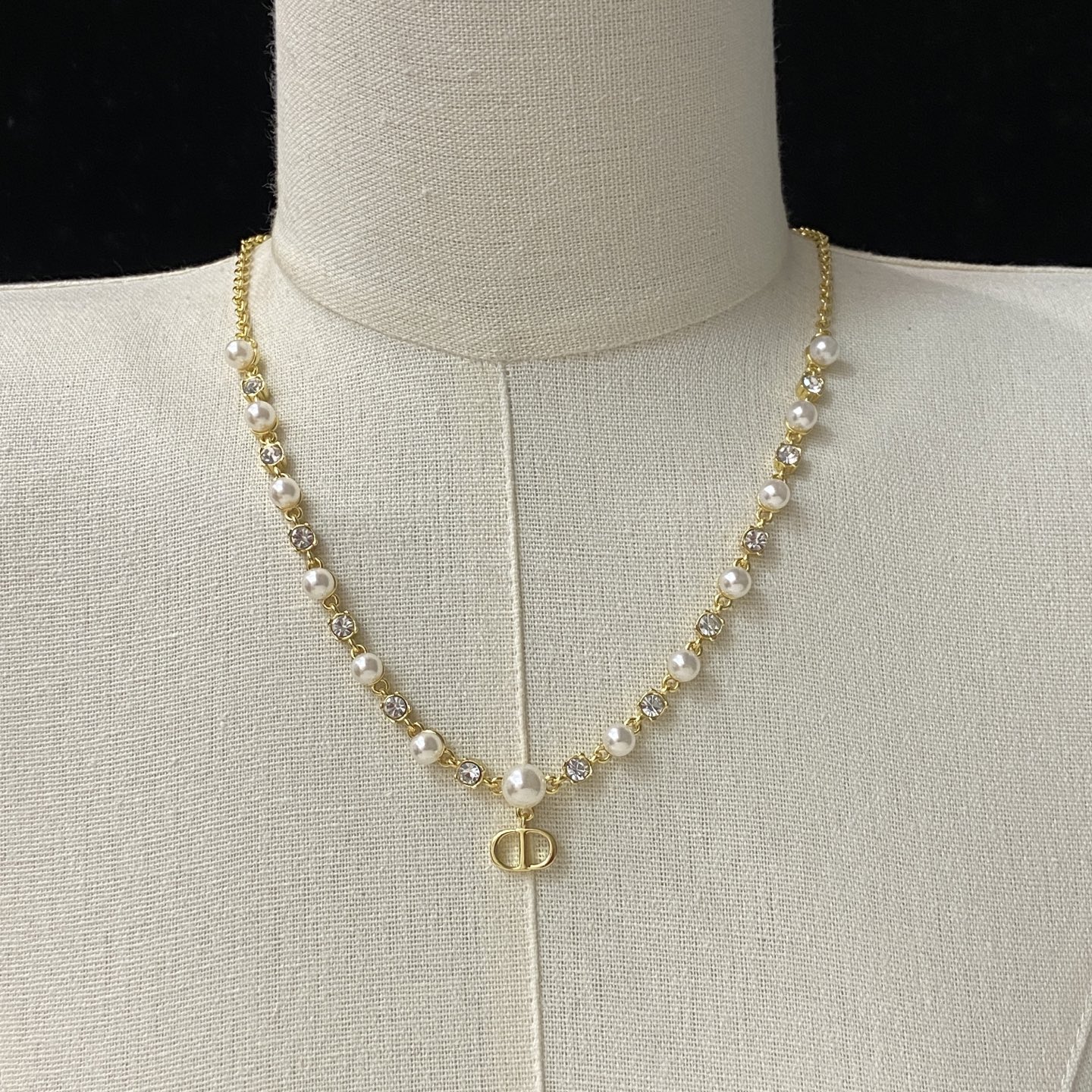 [TOP] Christian Dior Necklace - Gold - 711 Luxury