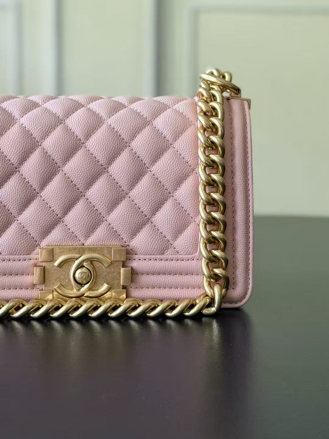 [TOP] CHANEL Le Boy Bag 20cm - Pink - 711 Luxury