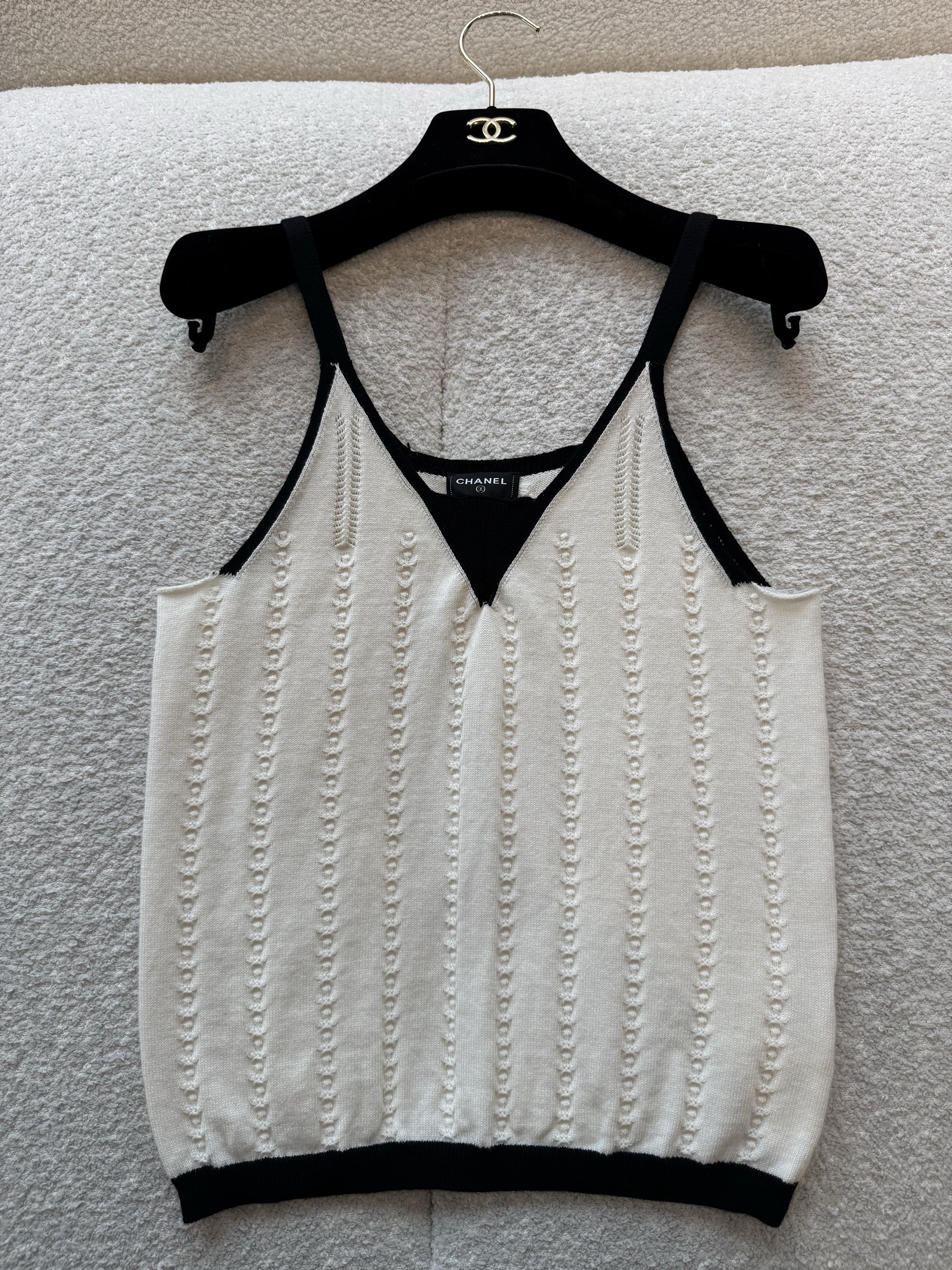 Chanel Belt Chanel Wool Knitted Suspender Belt View 2 | Nigo Office