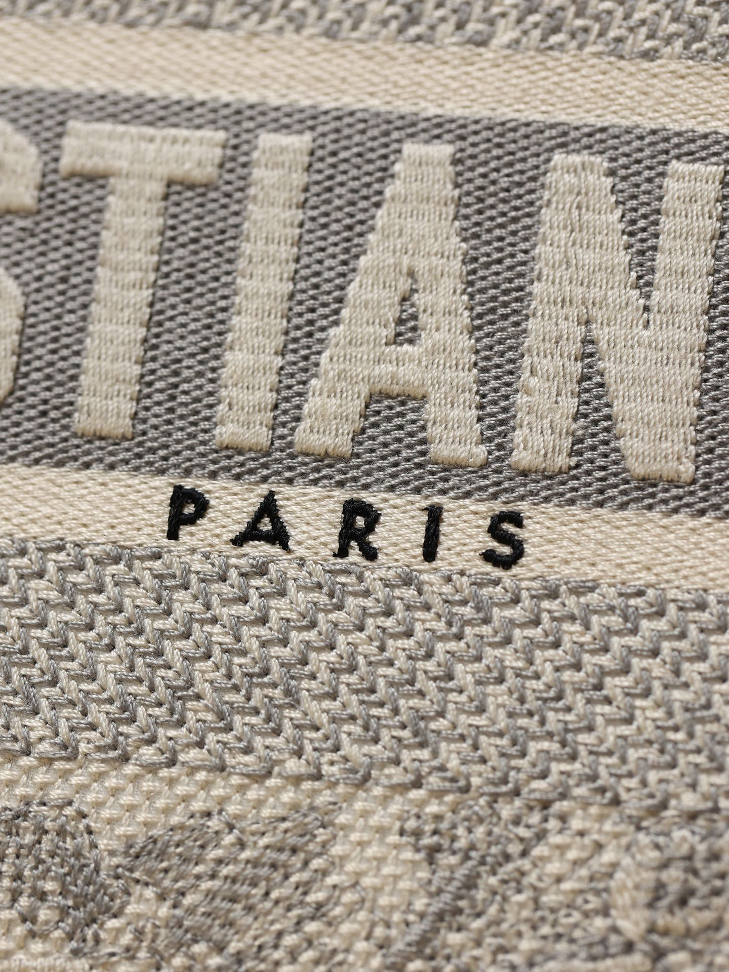 [TOP] Christian Dior Book Tote Bag 41.5x35x18cm - Gray