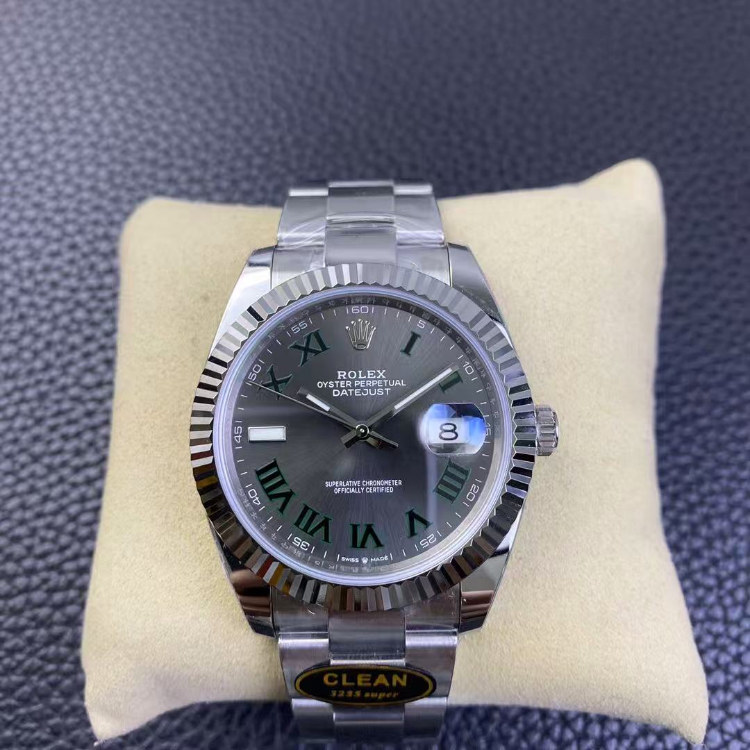 [TOP] ROLEX Watch 41mm - Gray & 2 Types - 711 Luxury