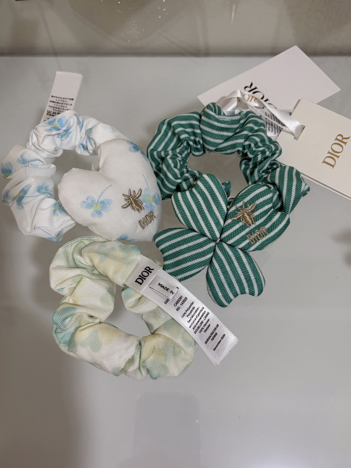 Dior Scarf Dior Fresh Style Hair Tie Three-piece Set #379227 View 2 | Nigo Office