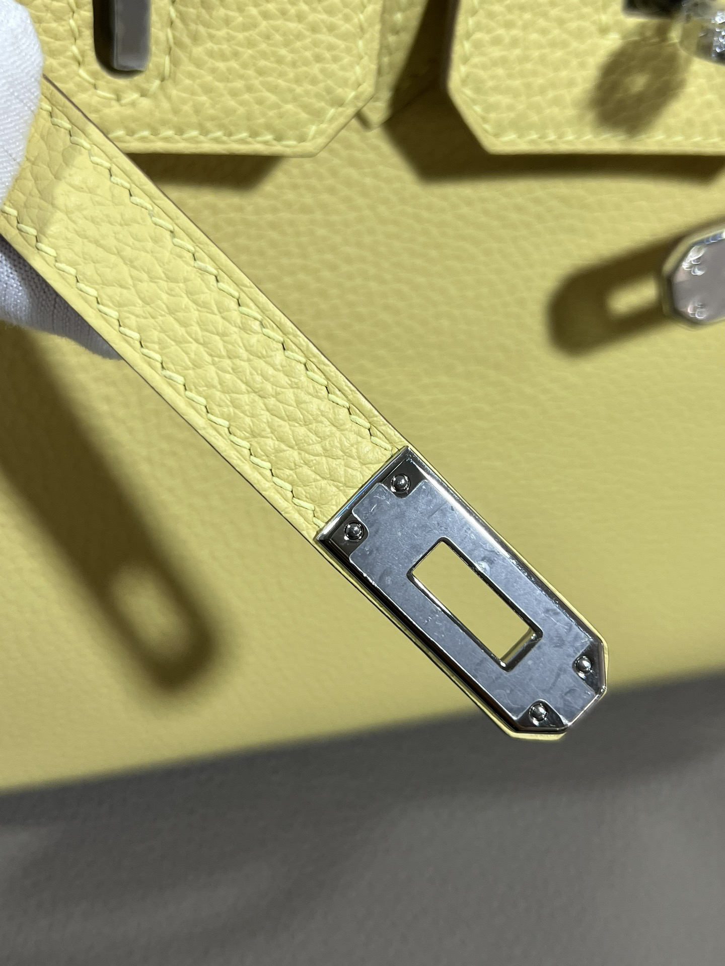 [TOP] HERMES Birkin Togo Leather 25cm - Jaune Poussin & SHW