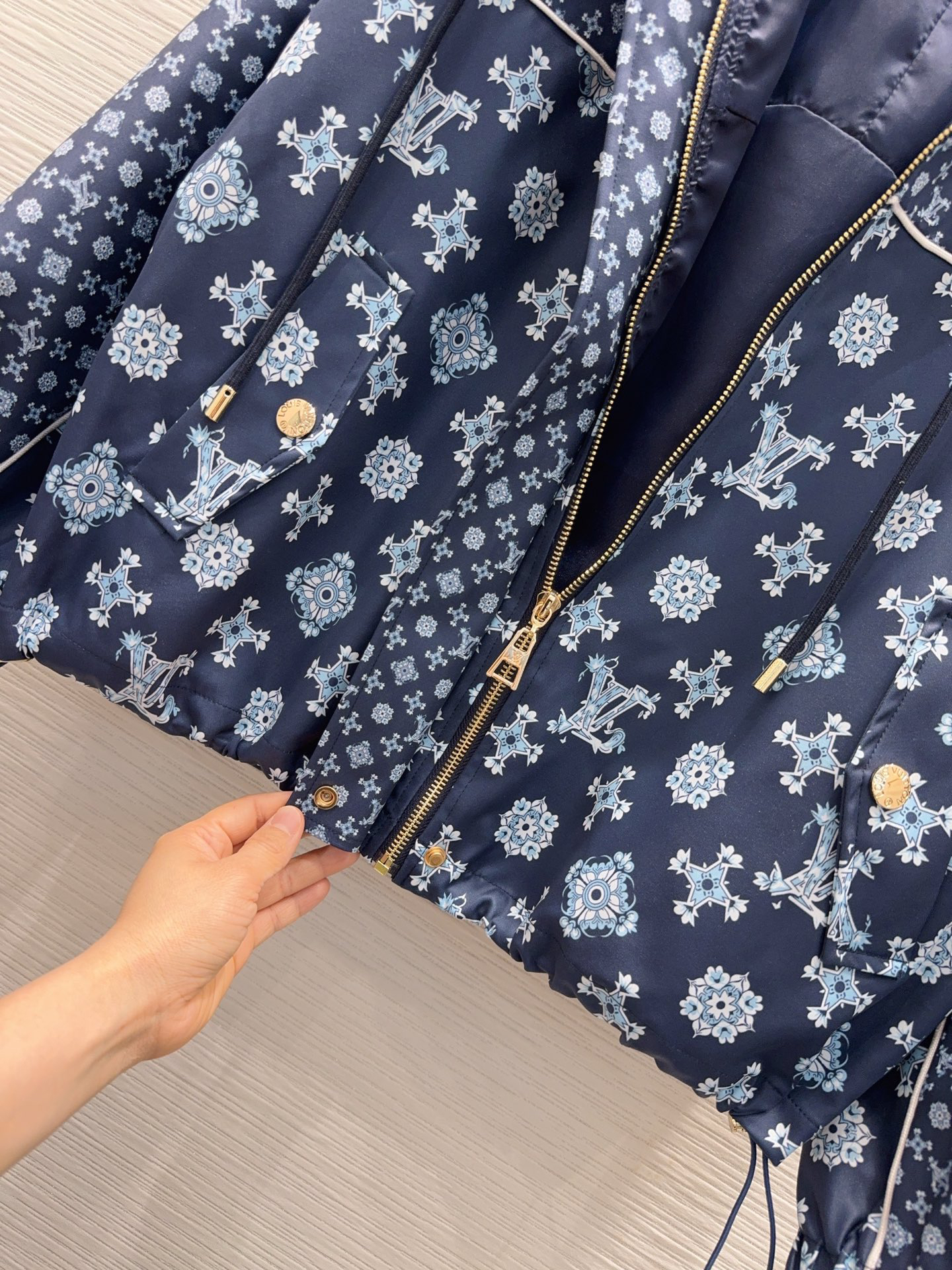 [TOP] Louis Vuitton LV Jacket - Blue