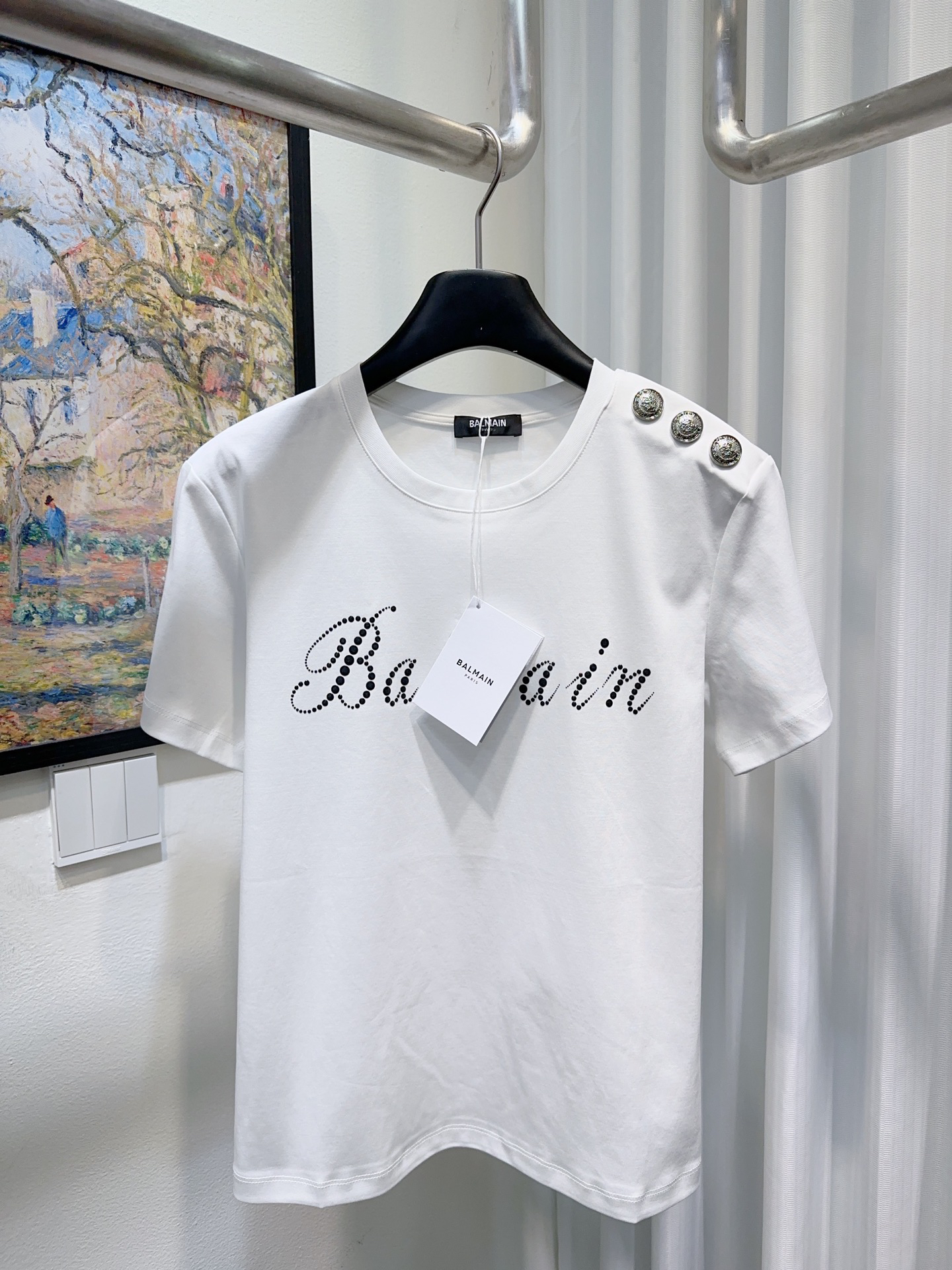 [TOP] Balmain T-shirt - White
