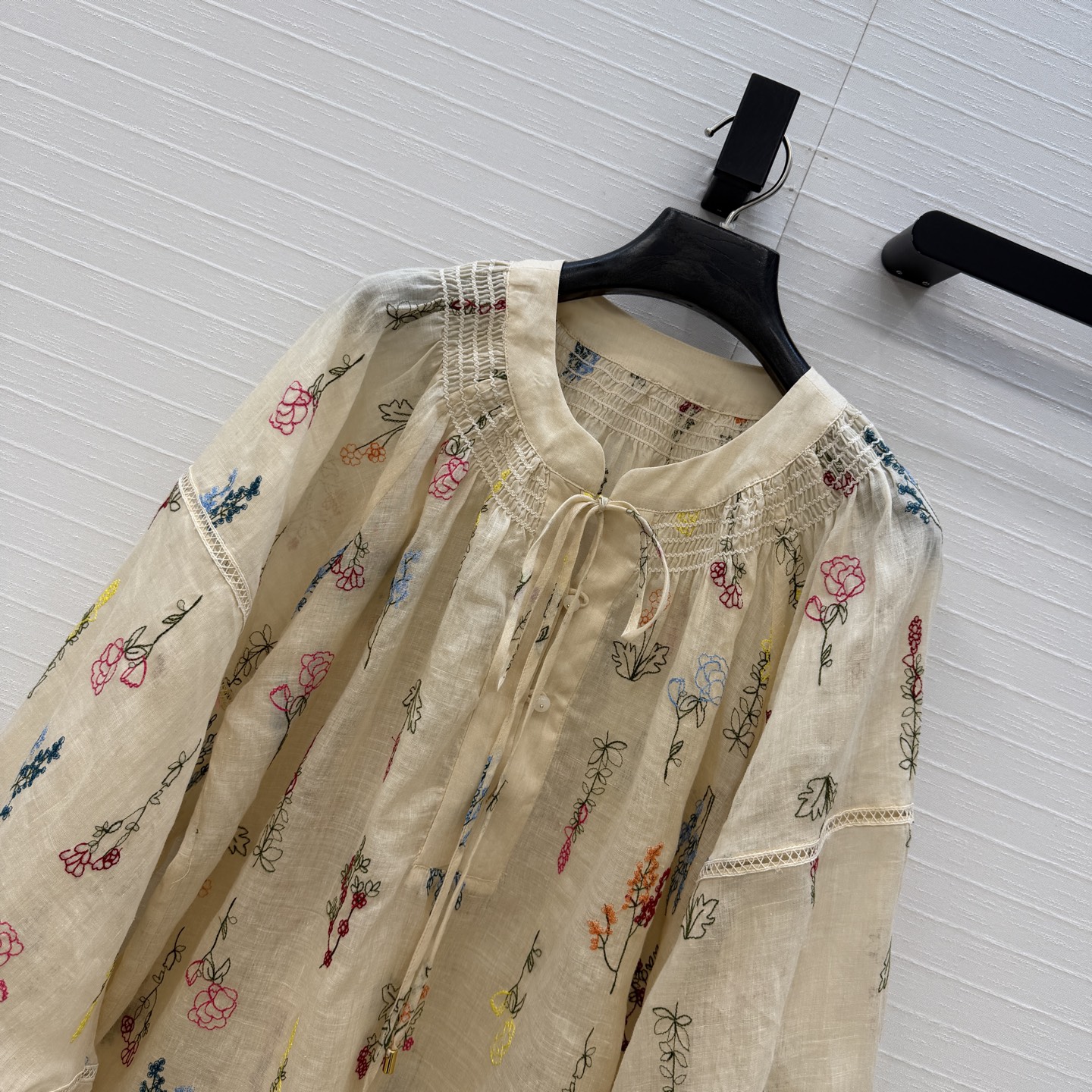 [TOP] ZIMMERMANN Silk and Cotton Shirt - Beige - 711 Luxury