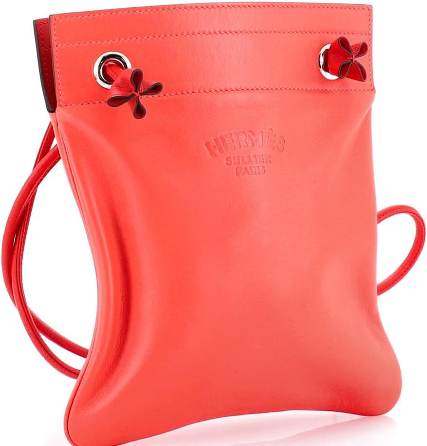 Hermès, Pre-Loved Aline Bag Milo Lambskin and Swift Mini, Rose Texas