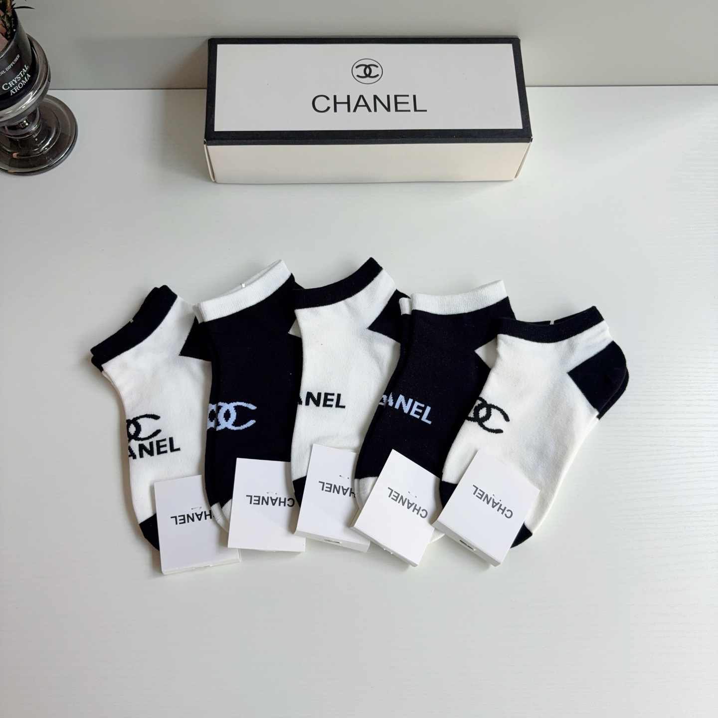 [TOP] CHANEL Socks - 5 Pieces as a Set - 711 Luxury