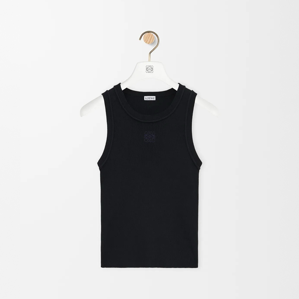 LOEWE Anagram Tank Top in Stretch Viscose #383690