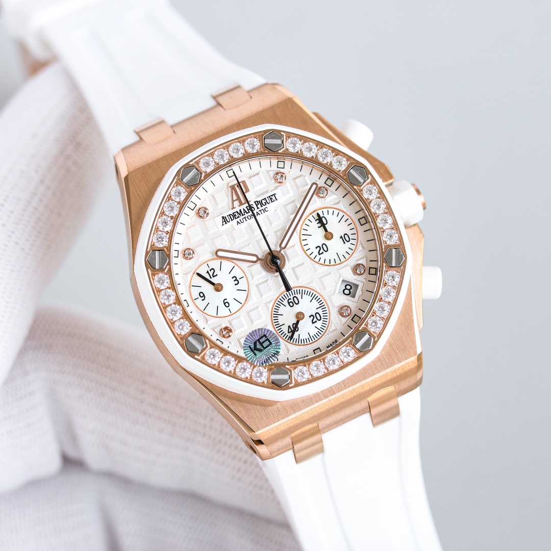 [TOP] Audemars Piguet Watch  - White - 711 Luxury