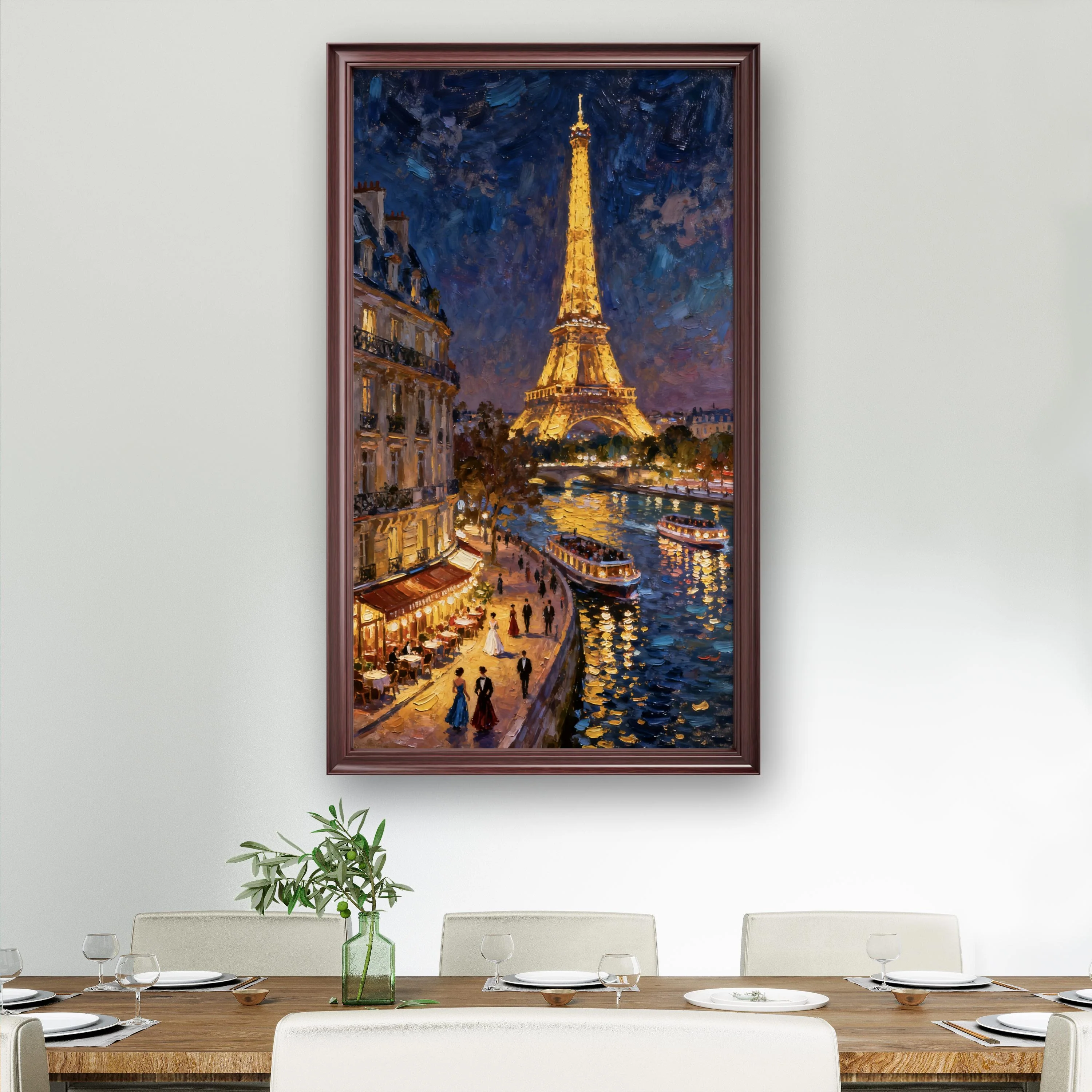 Moonlit Paris