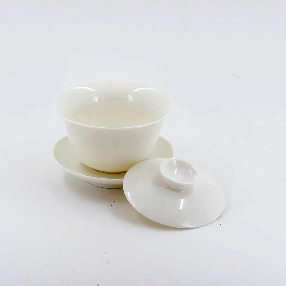 Creamy White Porcelain Gaiwan