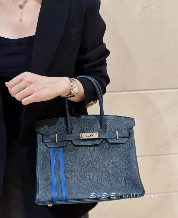 [TOP] HERMES Birkin Togo Leather 25cm - Vert Rousseau & SHW - 711 Luxury