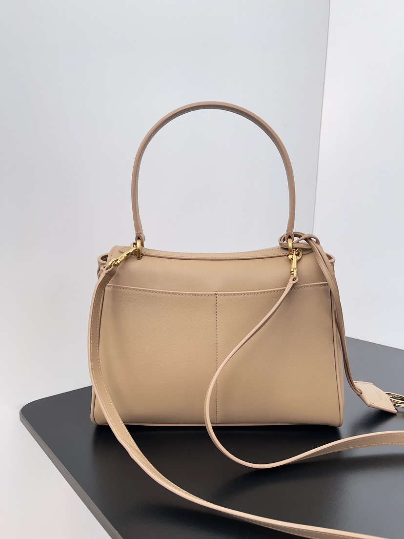 [TOP] BALENCIAGA Rodeo Bag 28.9x20x9.9cm - Khaki & GHW - 711 Luxury