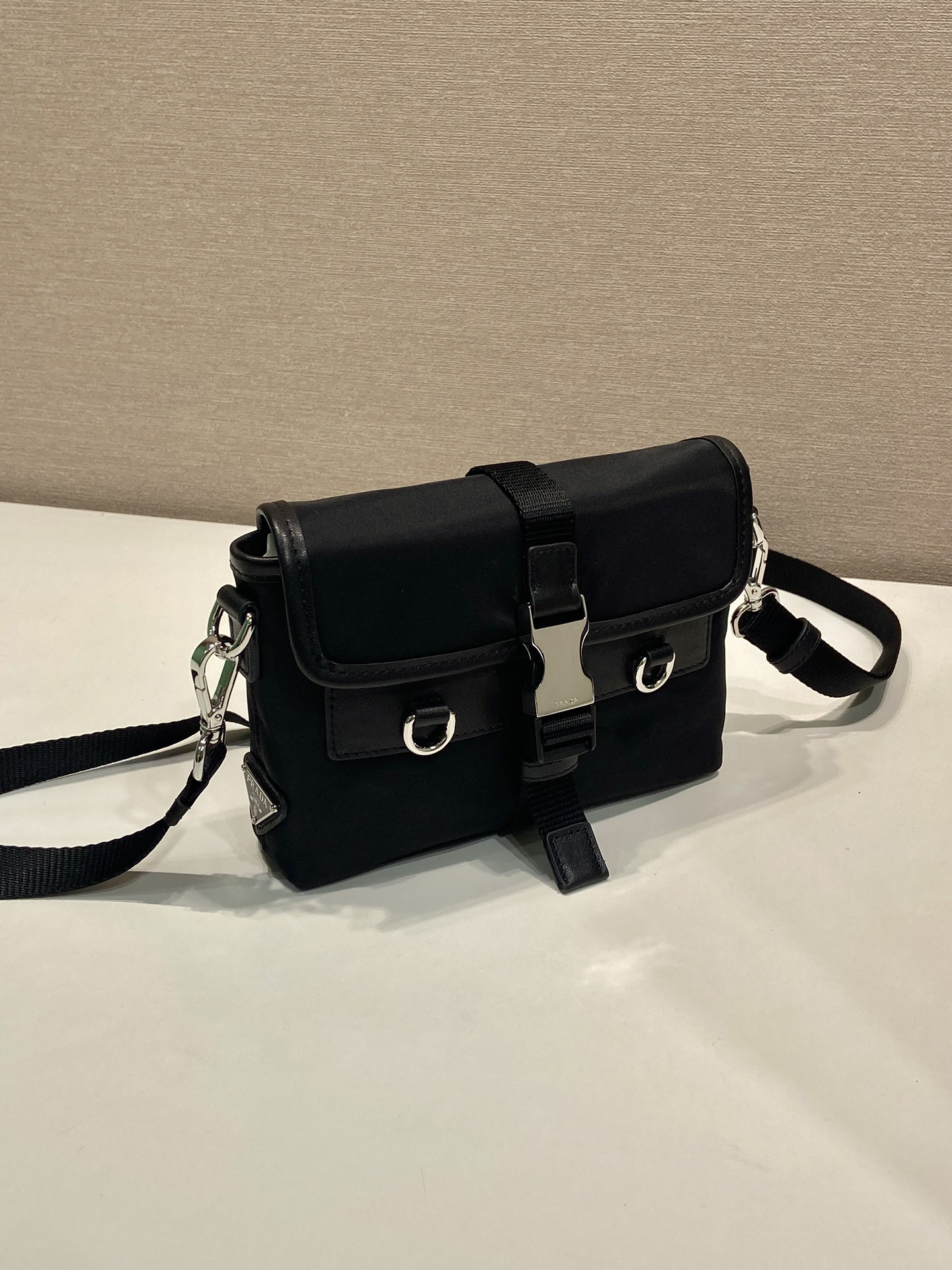 [TOP] PRADA  Bag Re-Nylon 19x13x5.5cm - Black - 711 Luxury