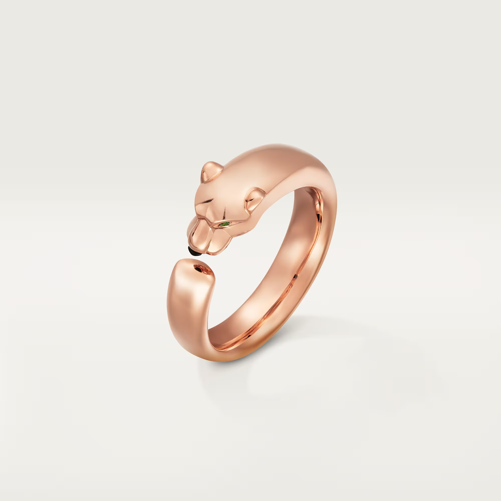 Carty Panther Pure Ring, Rose Gold, Small Model