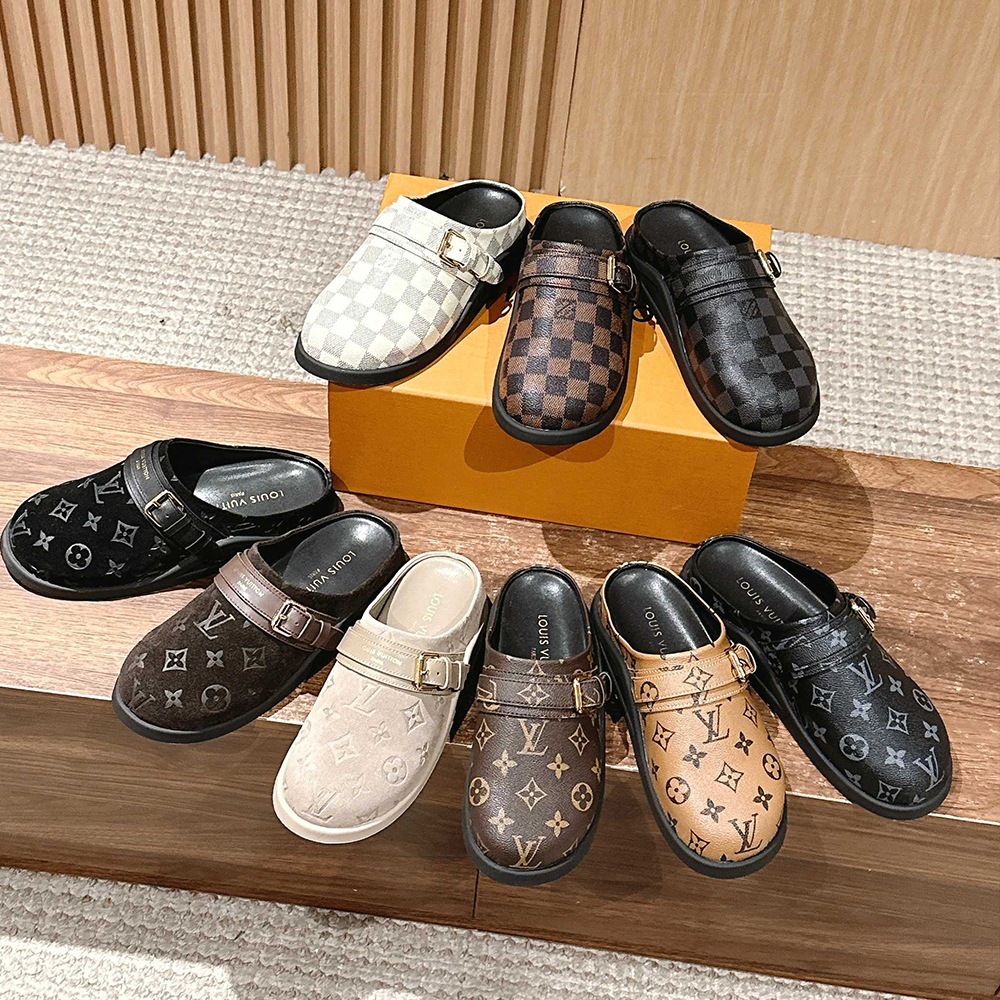 LOUIS VUITTON LV To-Go Flat Comfort Clog Shoes #379748