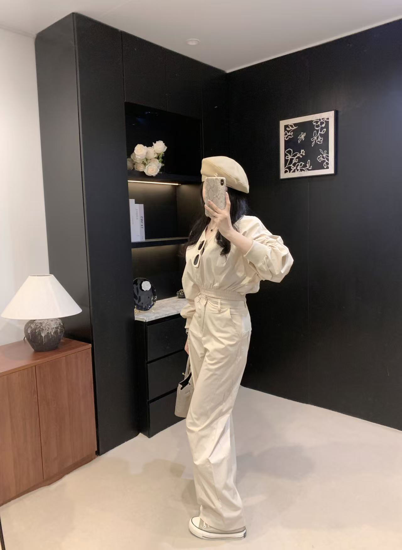 [TOP] PRADA Top + Pants Set - Beige