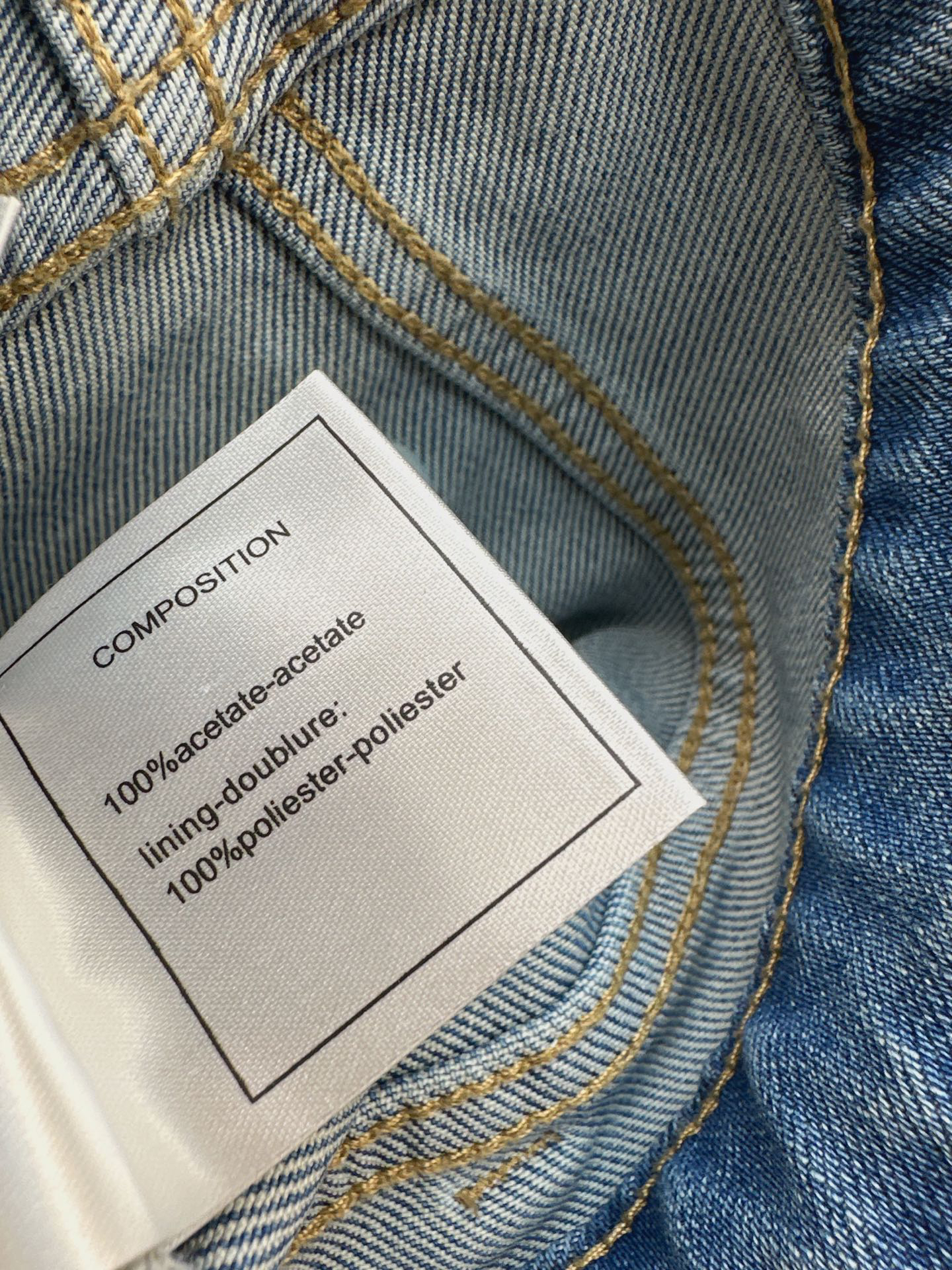 [TOP] CHANEL Jeans - Blue