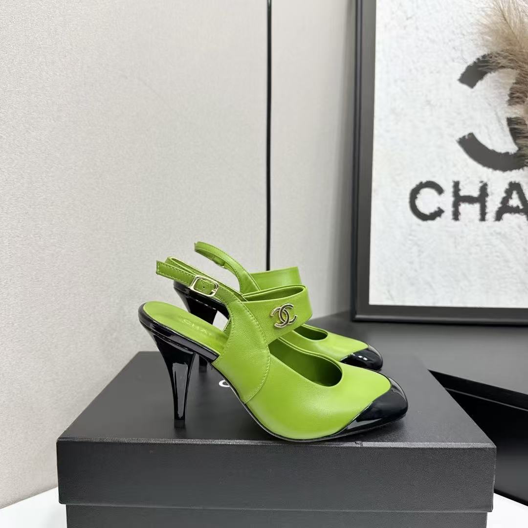[TOP] CHANEL Mules - Green - 711 Luxury