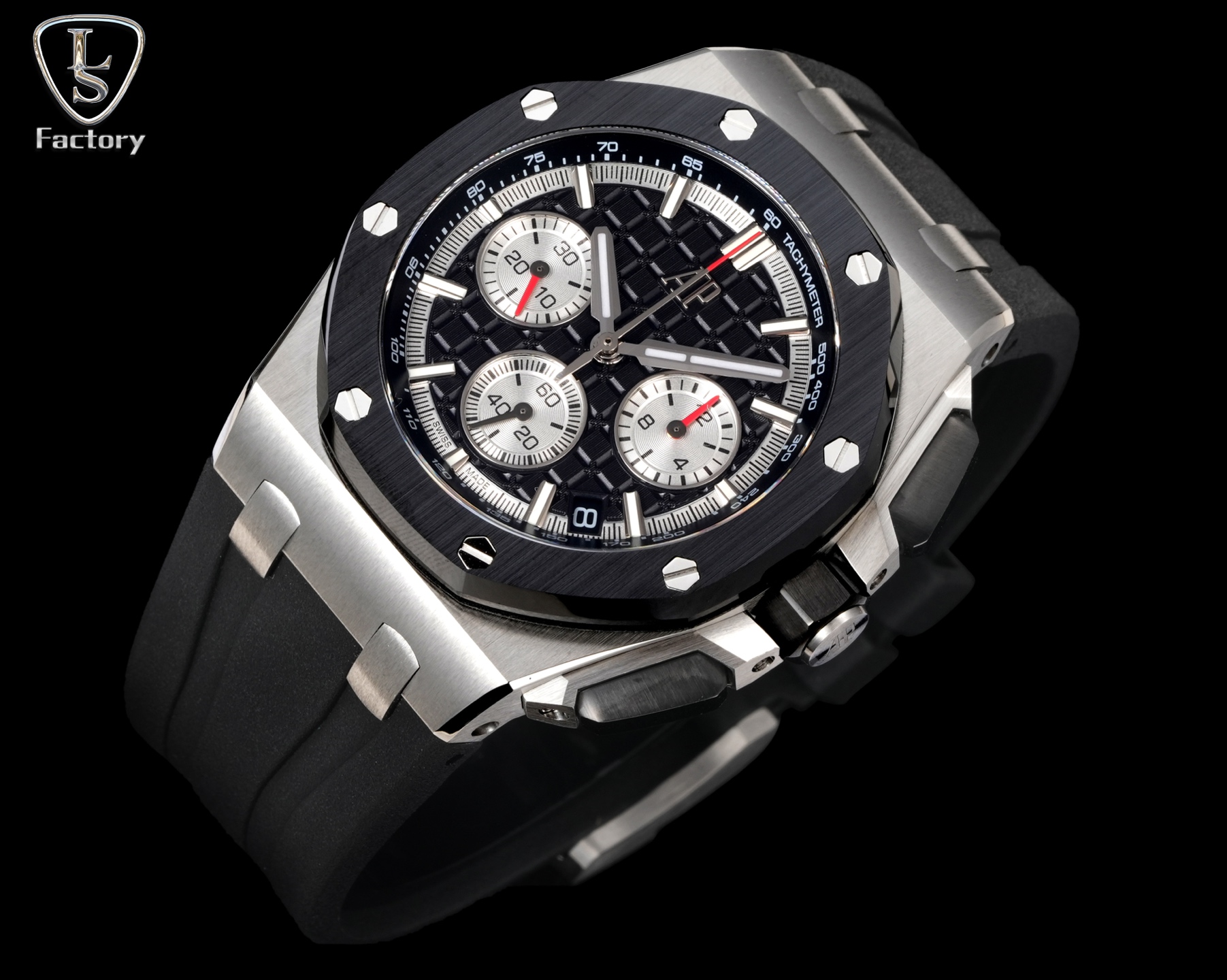 [TOP] Audemars Piguet Men's Watch 43mm - Black - 711 Luxury