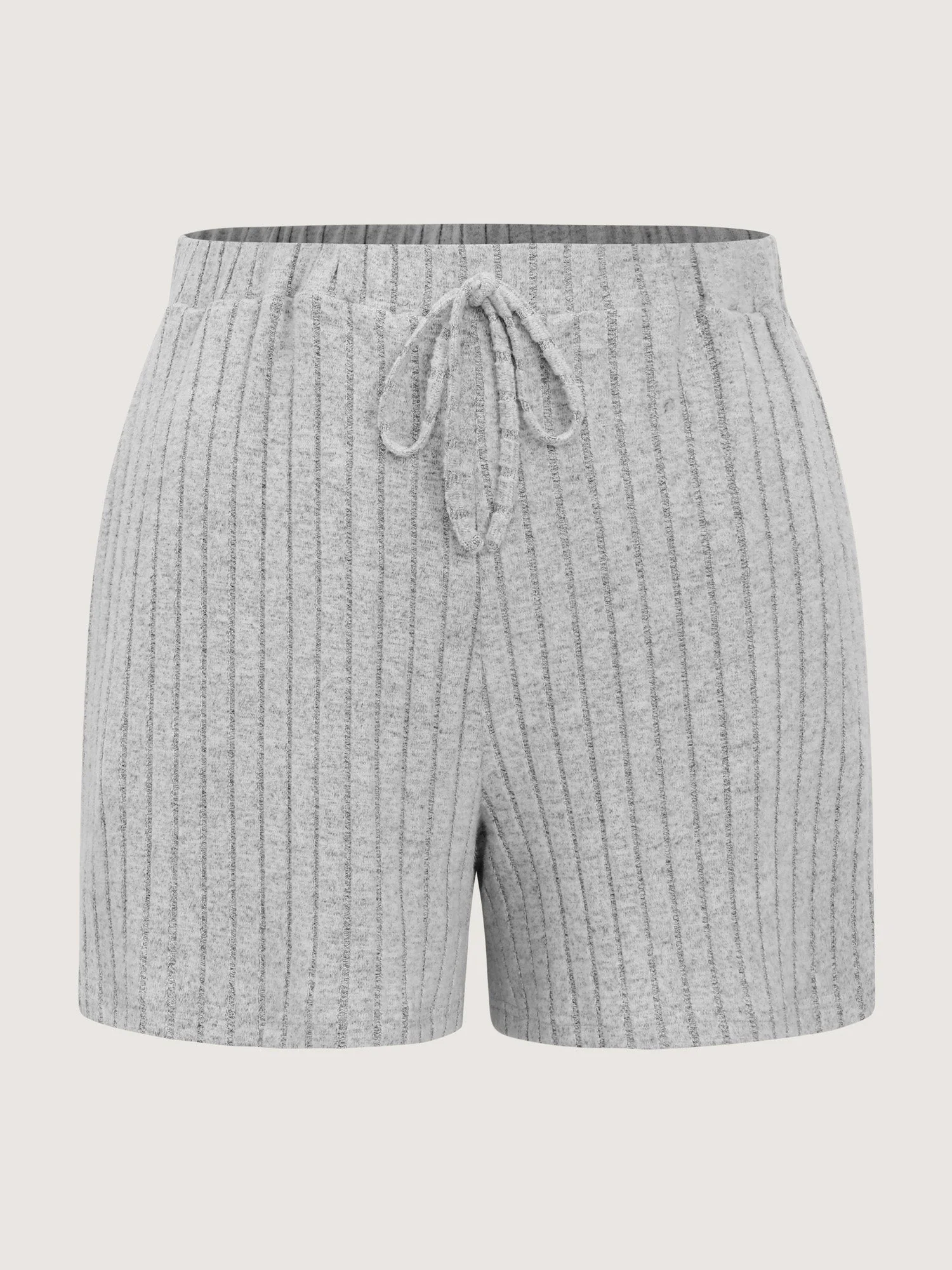 Stretchy-Fit Ribbed Texture Lounge Set