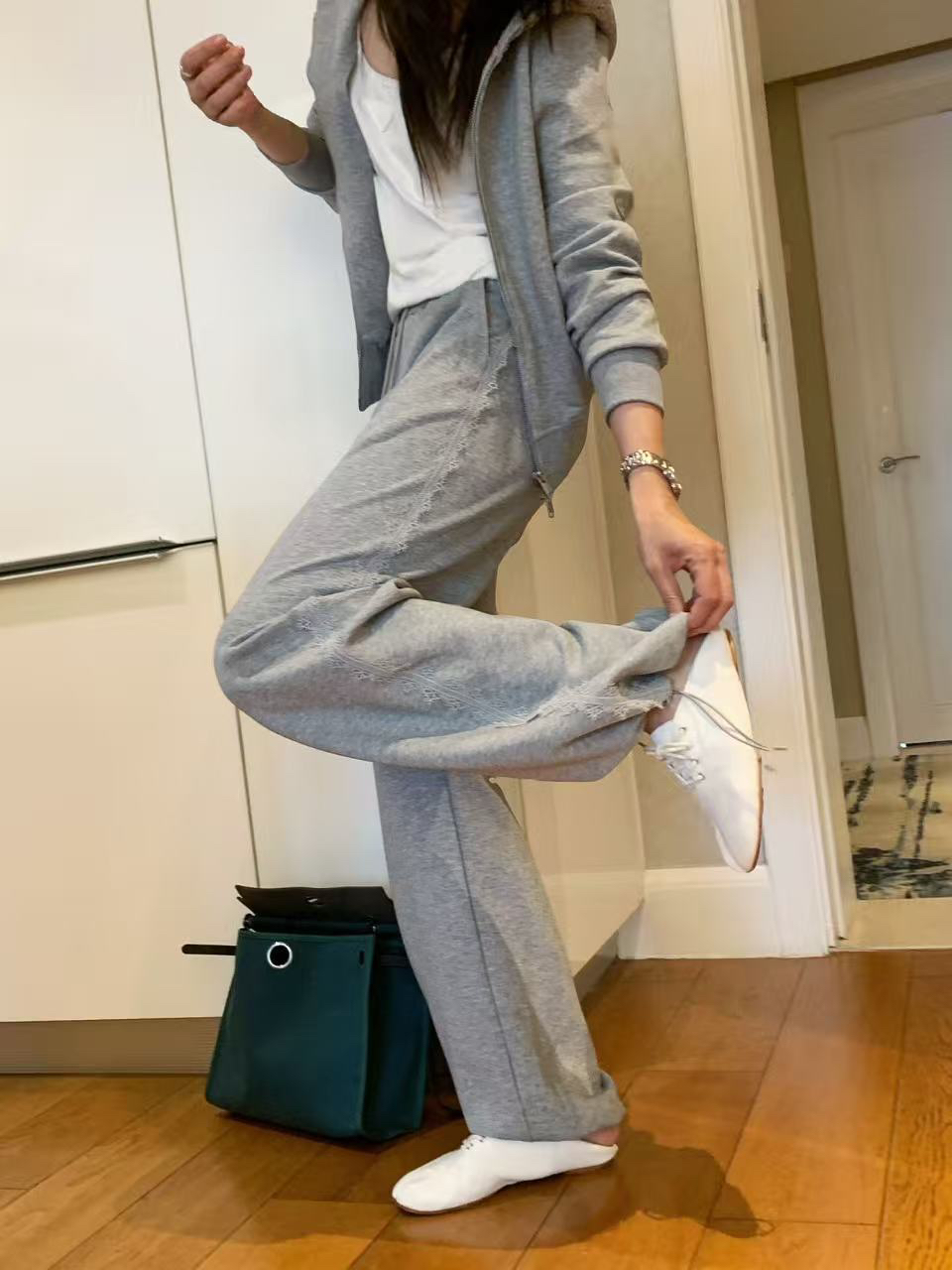 [TOP] Miu Miu Suit - Grey