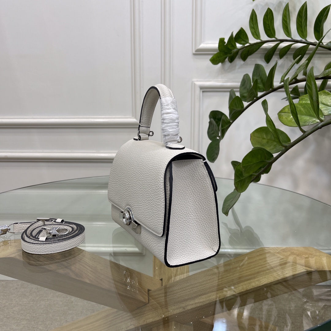 [TOP] MOYNAT RéJANE Bag Cowhide 20x8x15cm - White - 711 Luxury