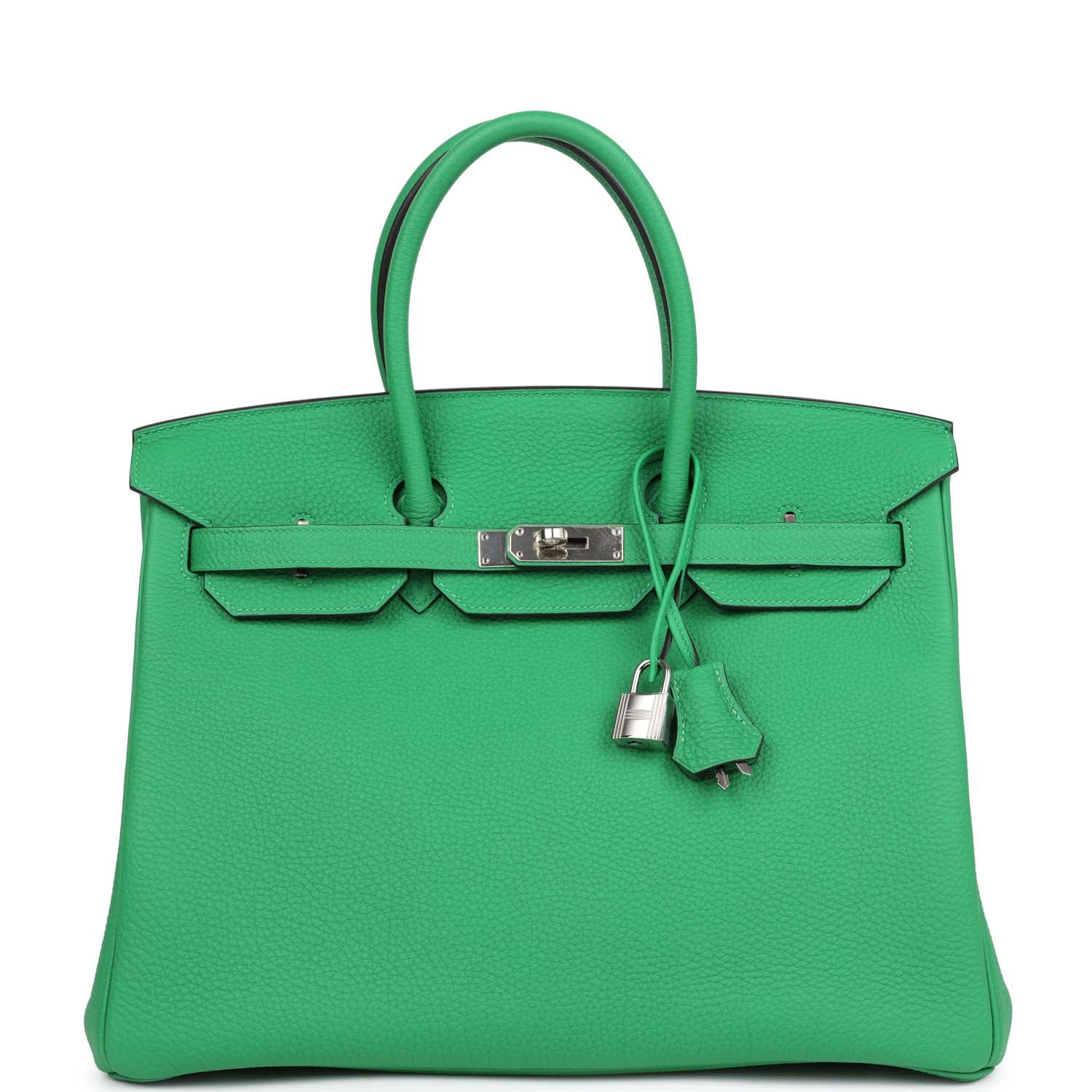Hermes BirkinBambou Togo Palladium Hardware