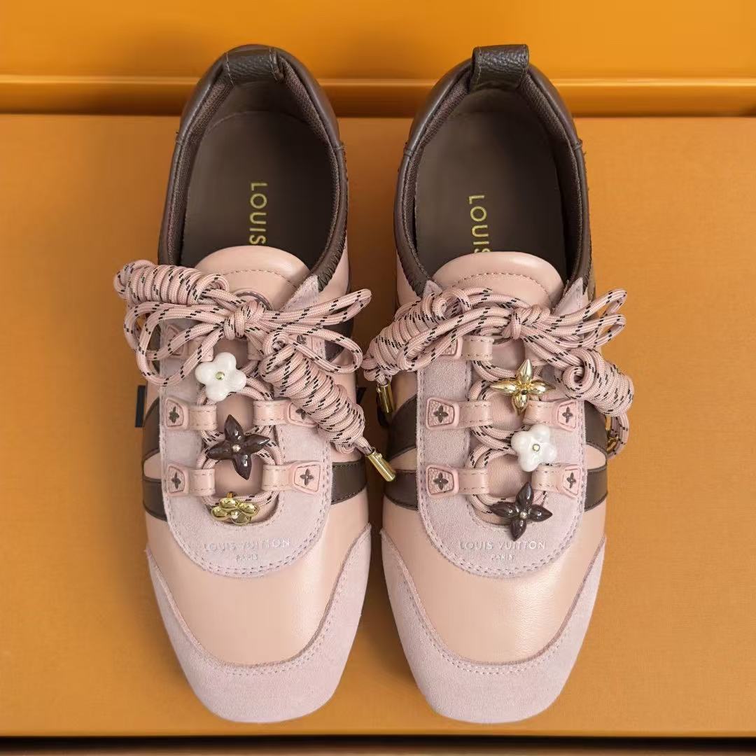 [TOP] Louis Vuitton LV Sneakerina Sneakers - Pink - 711 Luxury