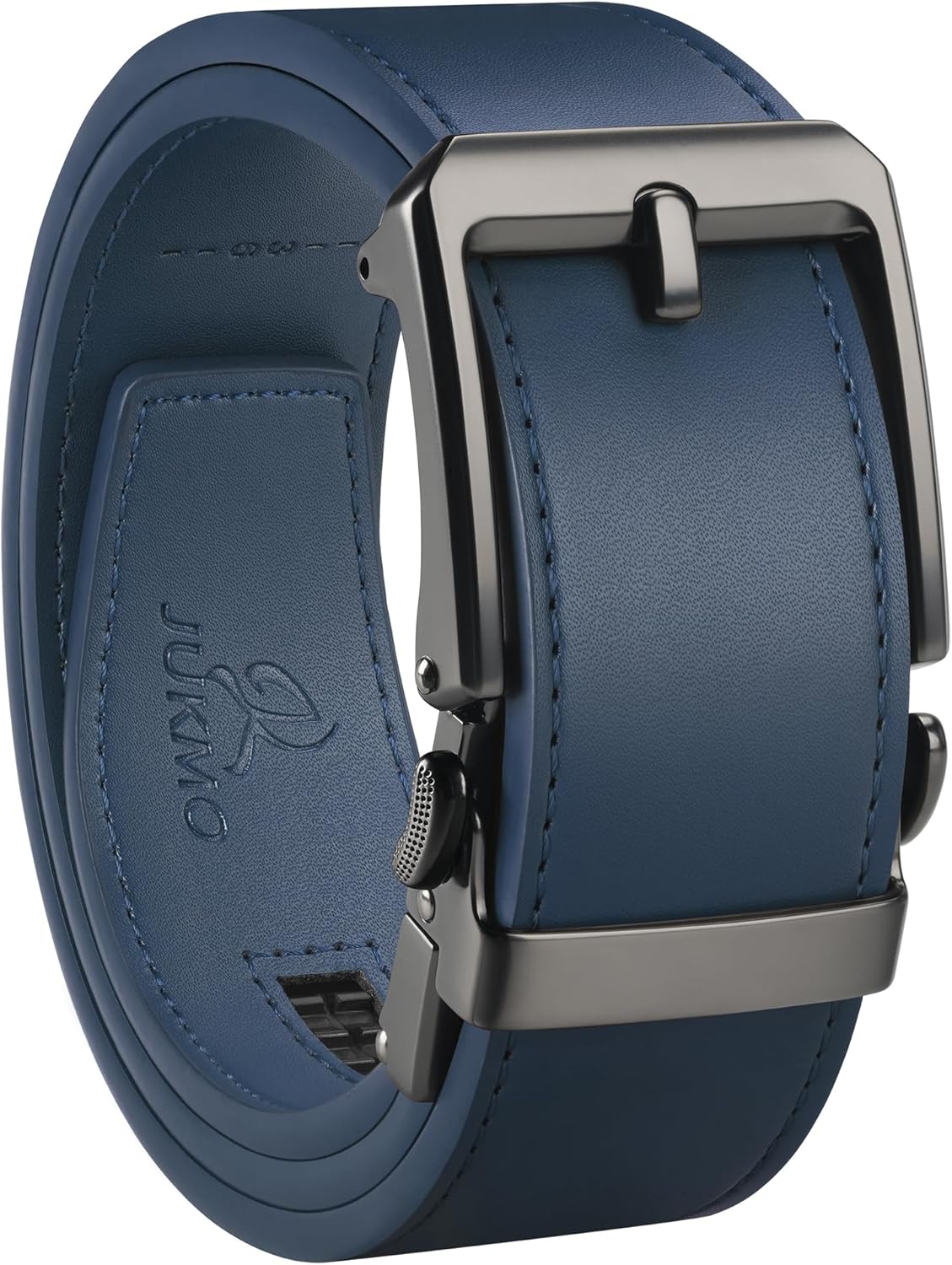 JUKMO 1.5 (38mm) Leather Ratchet Belt for Men in Gift Box