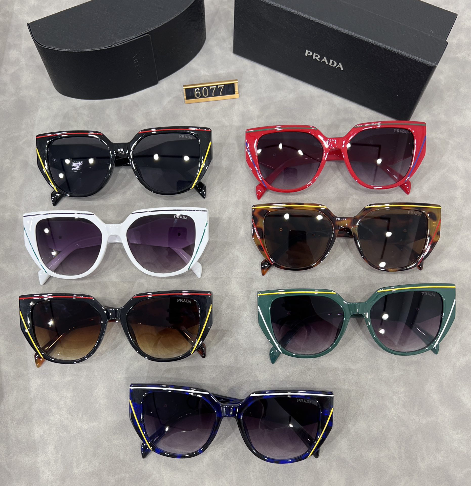 [TOP] PRADA Sunglasses - 7 Colors - 711 Luxury