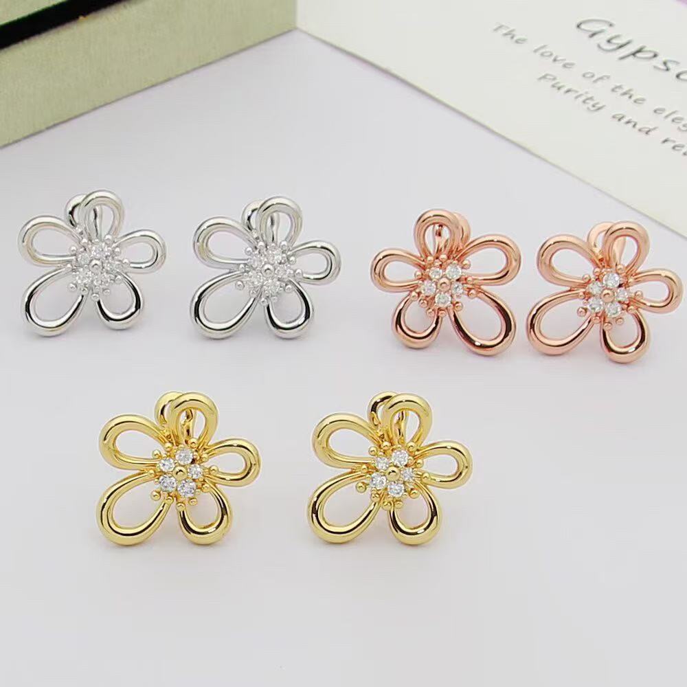 [TOP] Van Cleef & Arpels VCA Earrings - 3 Colors - 711 Luxury
