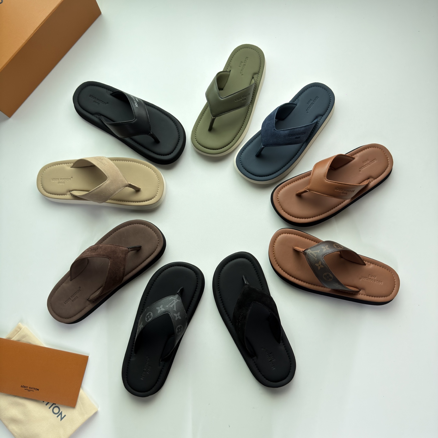 Louis Vuitton Shoes Louis Vuitton LV Flip Thong Shoes #387886 | Nigo Office