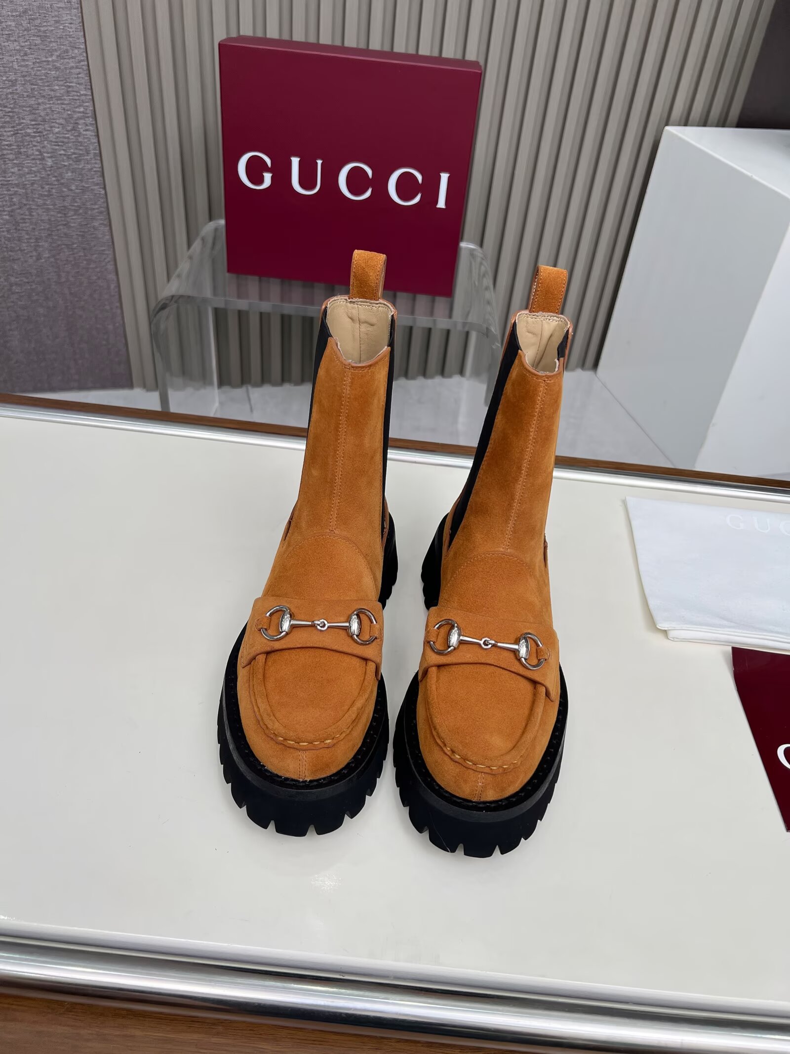 [TOP] GUCCI Boots - Brown - 711 Luxury