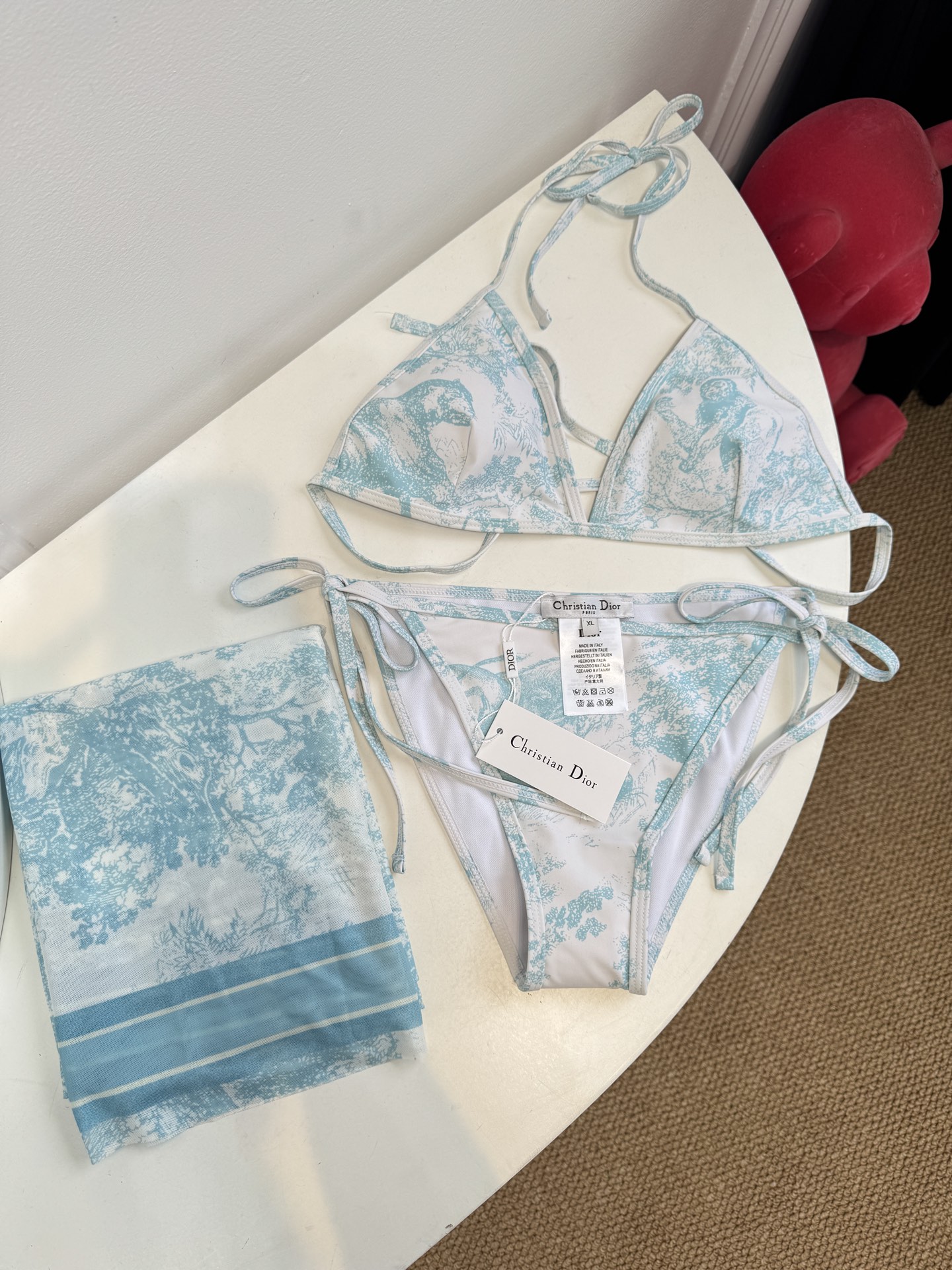 Dior Clothing Dior Dioriviera Bikini Top Bottom View 2 | Nigo Office