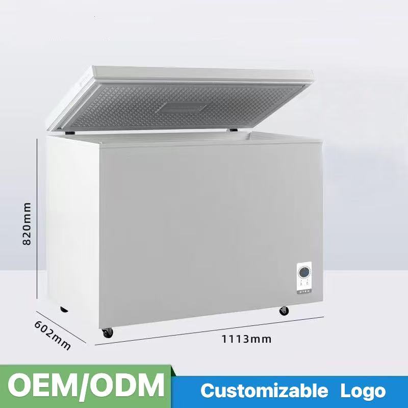 338L single-door freezer, 1.13 meters long - 0.35 CBM