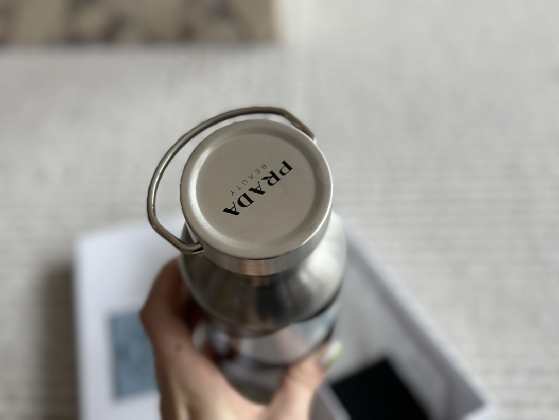 [TOP]Prada Thermos Cup- Sliver