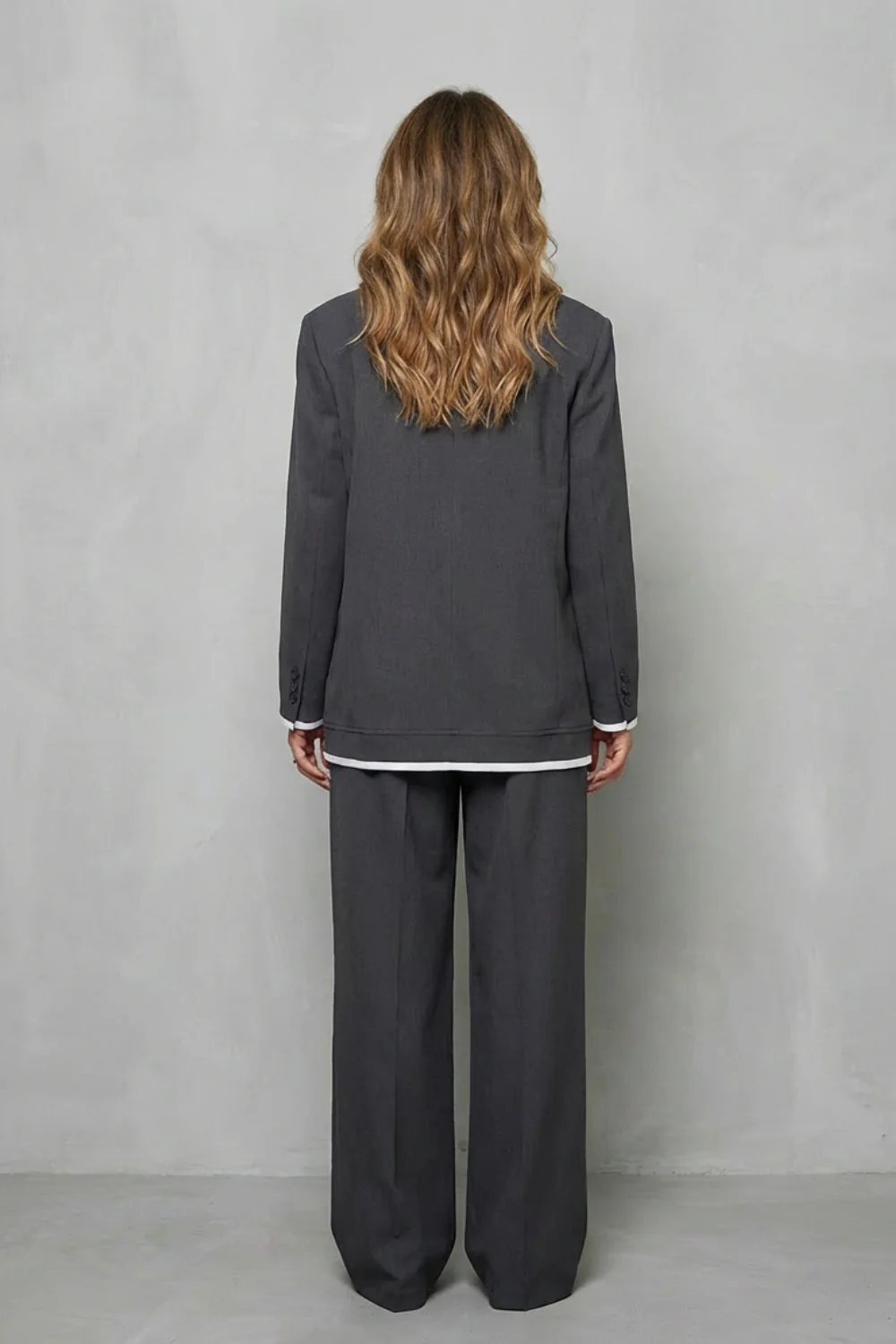 Talia – Elegant Wide-Leg Pantsuit Set – Two-Piece Power Look
