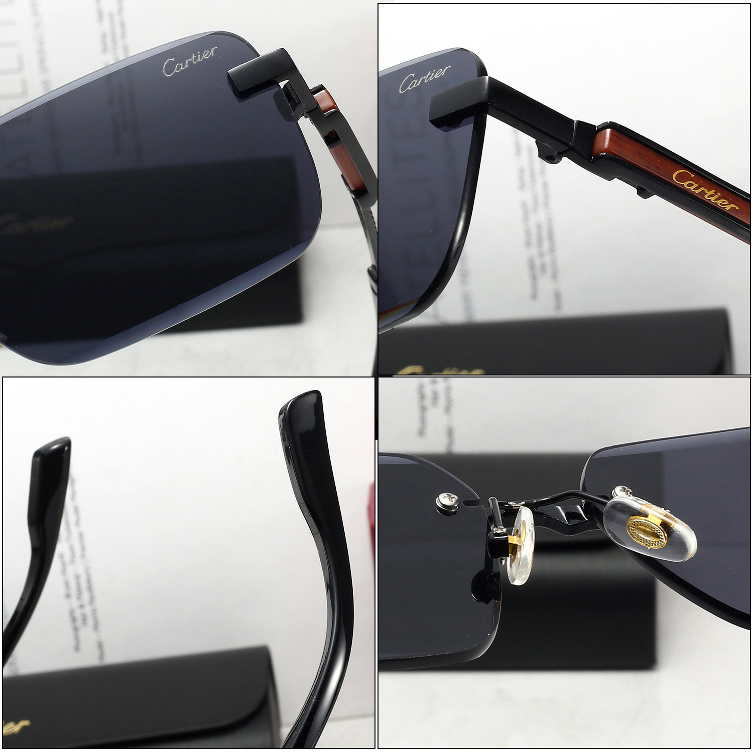 [TOP] Cartier Sunglasses - 5 Colors - 711 Luxury