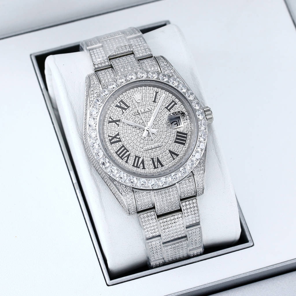 [TOP] ROLEX Men's Watch 41mm - Sliver