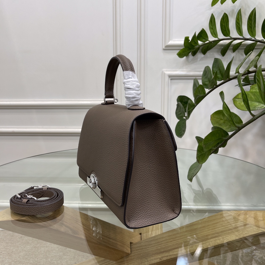 [TOP] MOYNAT RéJANE Bag Cowhide 26x10x18.5cm - Dark Gray - 711 Luxury