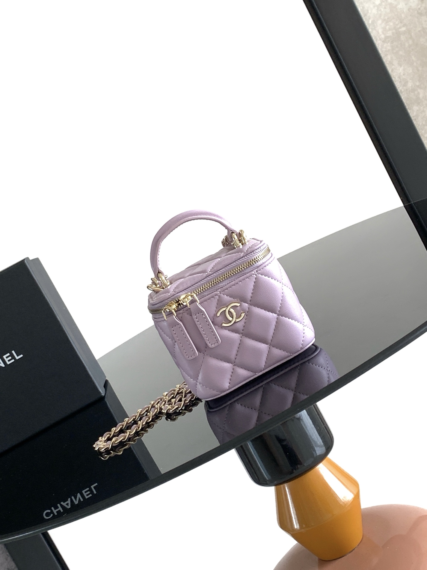 [TOP] CHANEL Vanity Case 8.5X11X7cm - 3 Colors - 711 Luxury