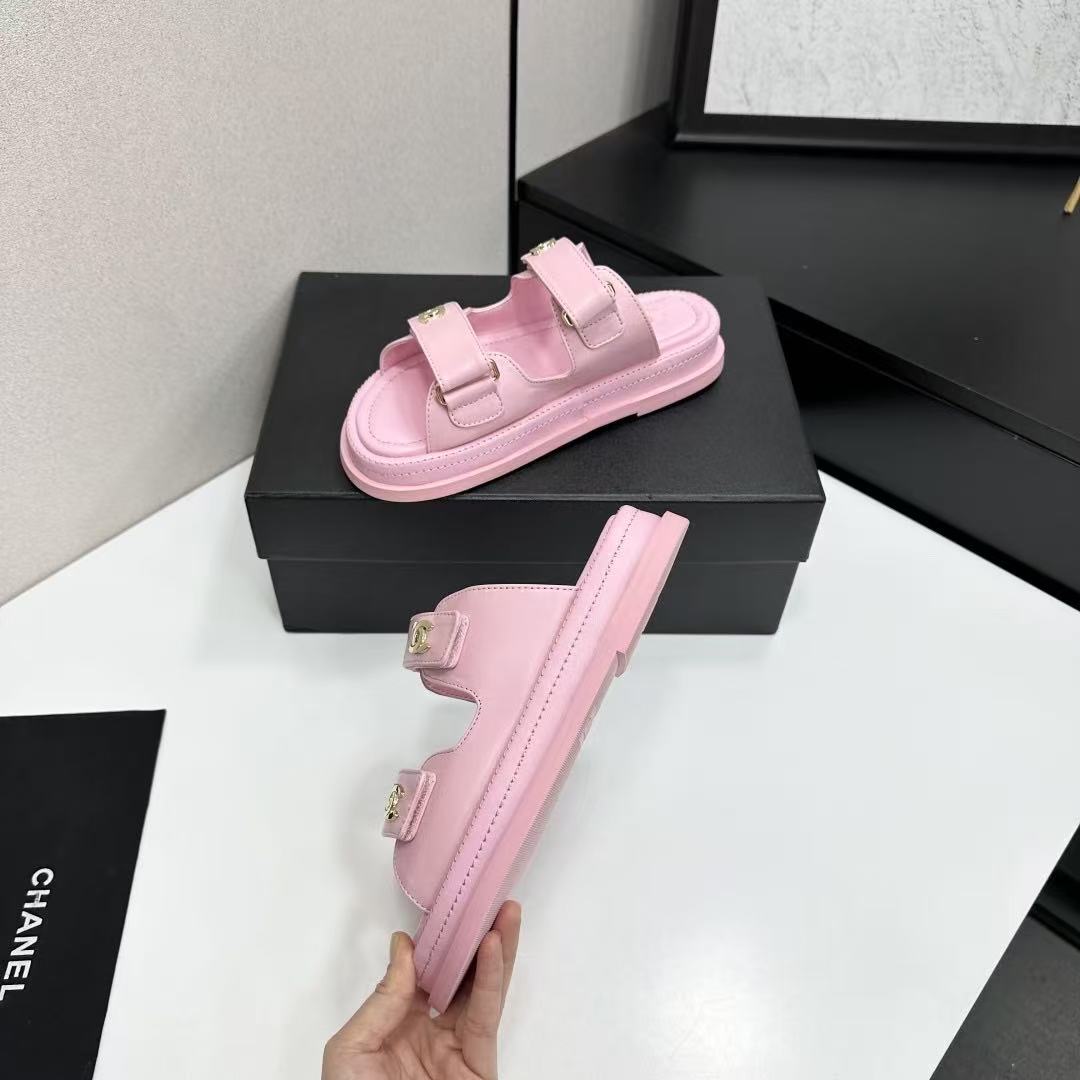 [TOP] CHANEL Sandals - Pink - 711 Luxury
