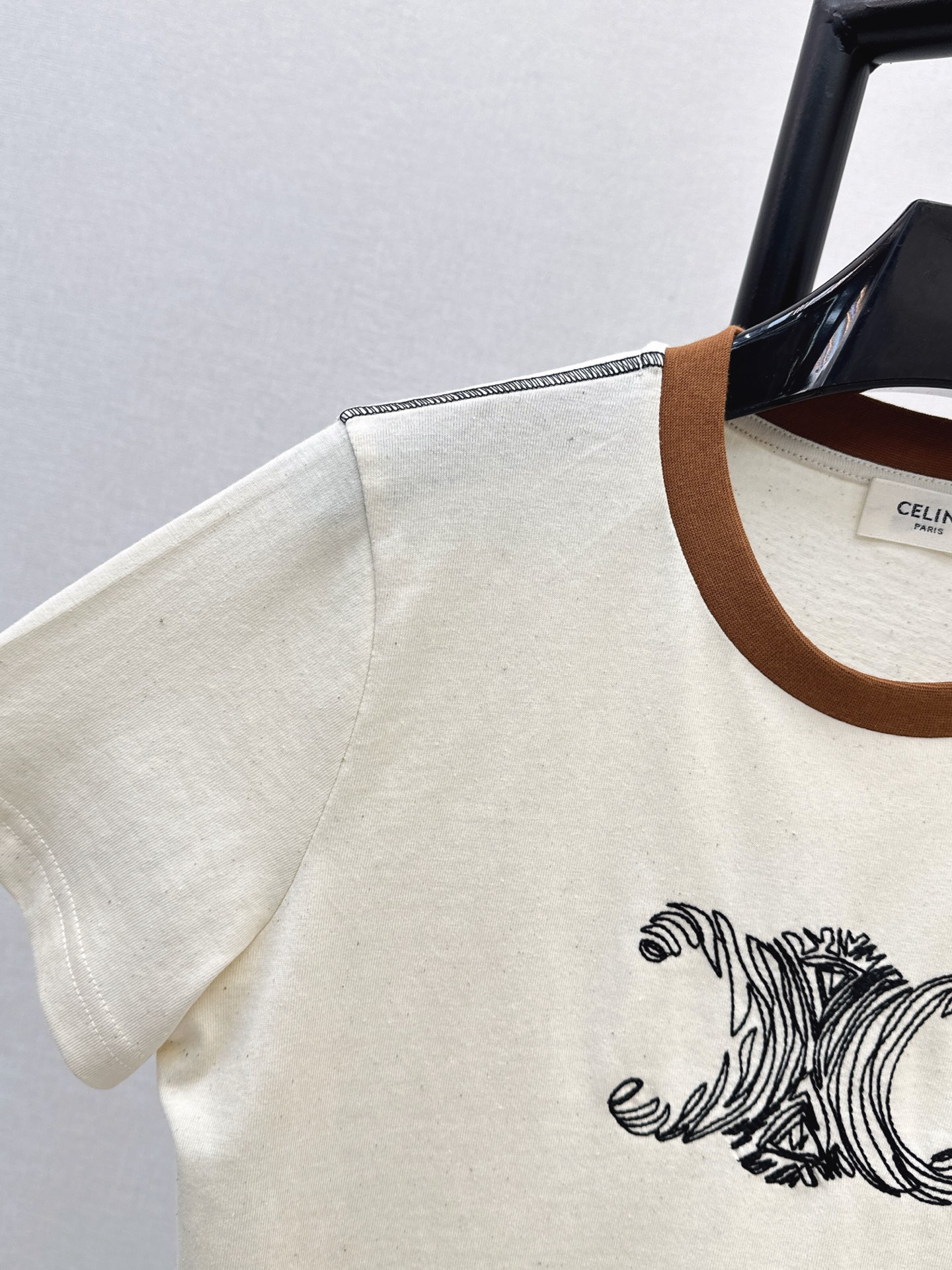 [TOP] CELINE T-shirt - Beige