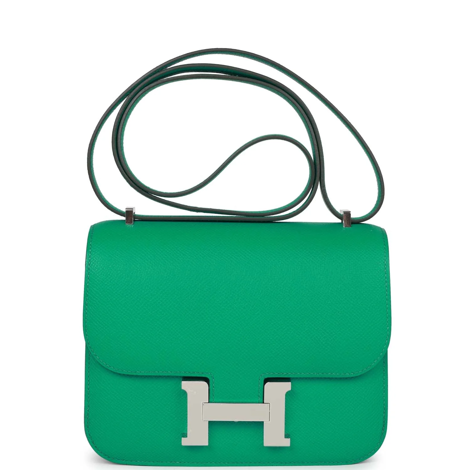 Hermes Constance Vert Jade Epsom Palladium Hardware