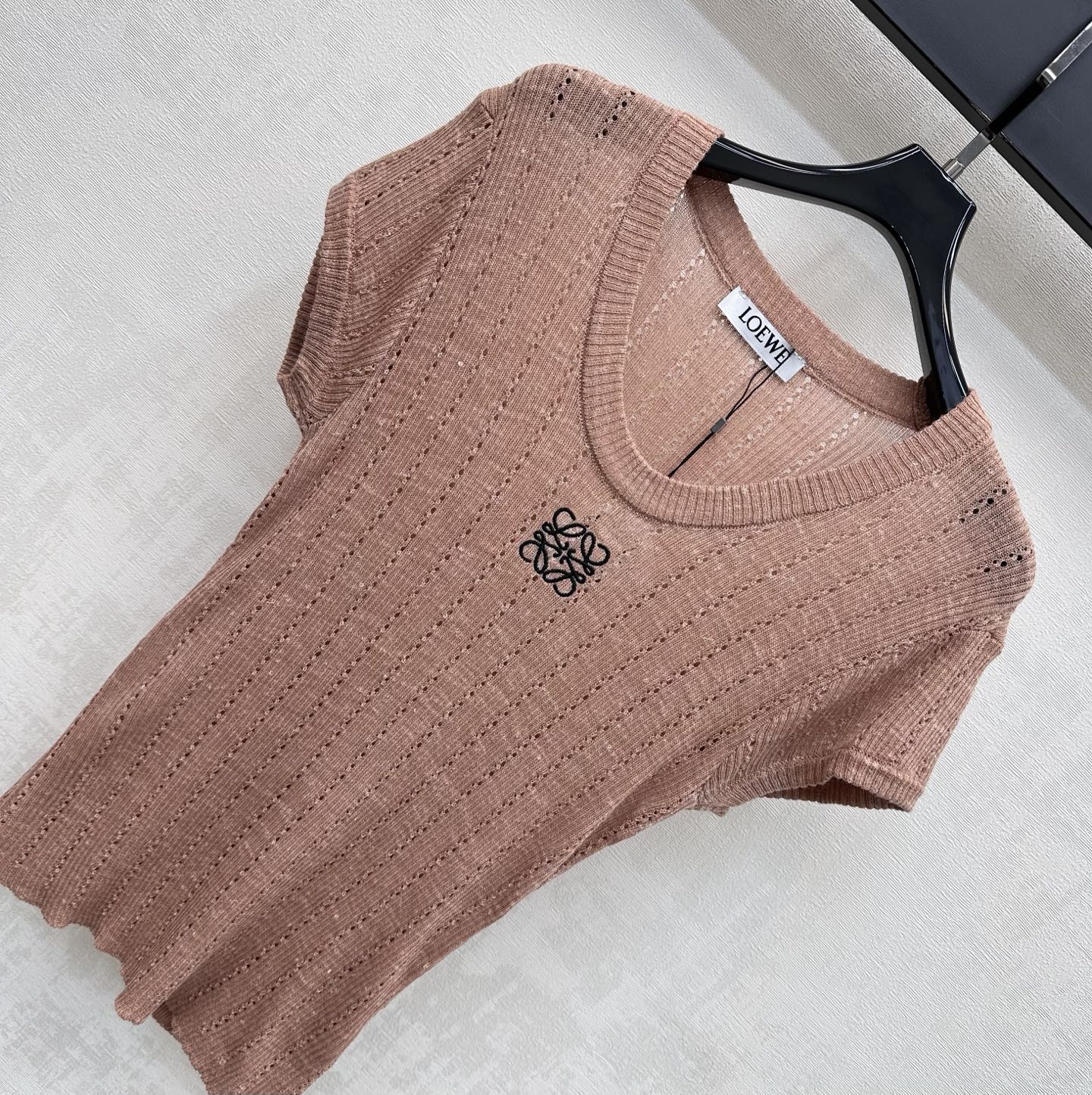 [TOP] LOEWE Knit Top - Pink - 711 Luxury