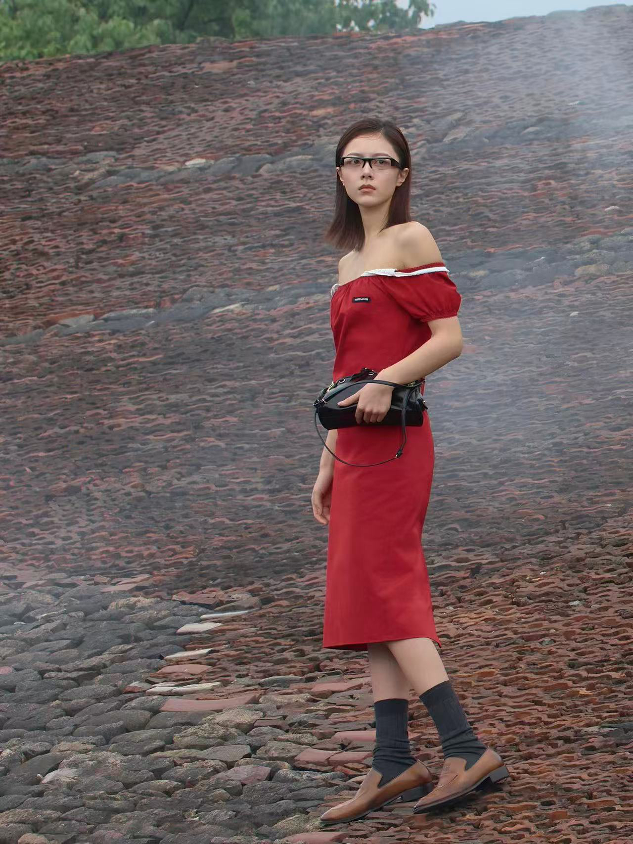 [TOP] Miu Miu  Dress - Red